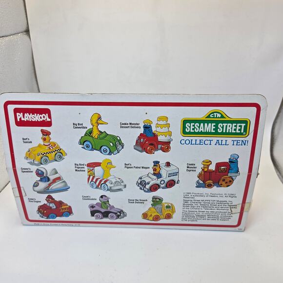1985 Playskool Sesame Street Mini Muppet Motorcade Die-Cast Vehicles - Picture 4 of 10
